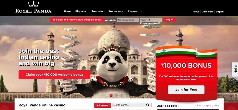 Royal-Panda-welcome-offer