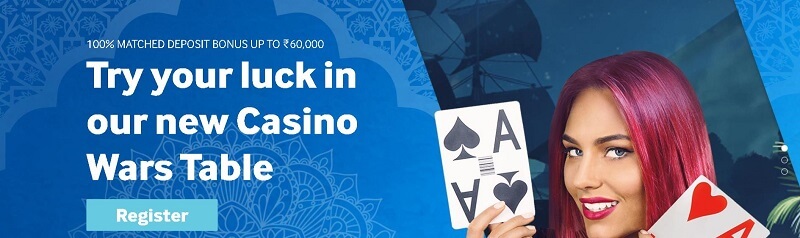 Betway live casino welcome offer