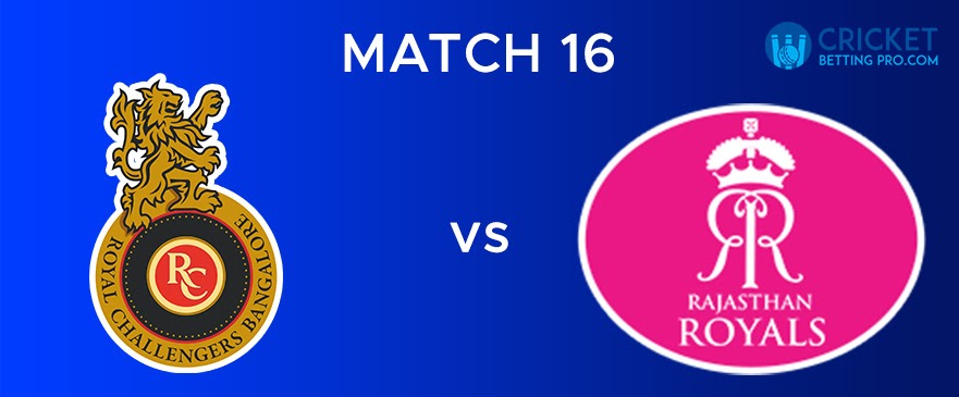  RR vs RCB – Match Report 16