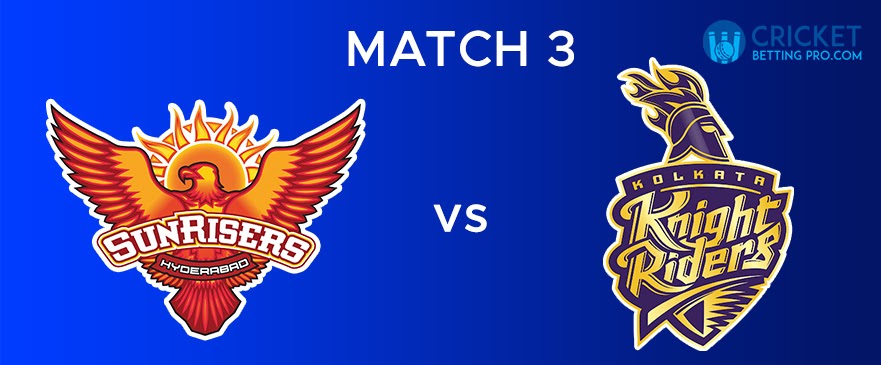  SRH VS KKR – Match Report 3