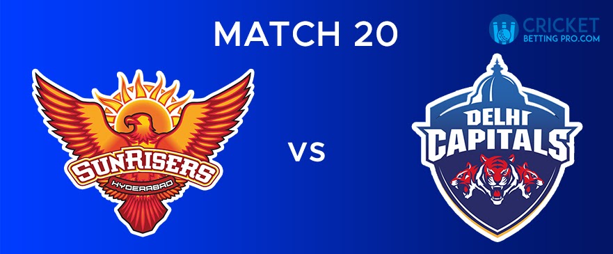  DC vs SRH – Match Report 20