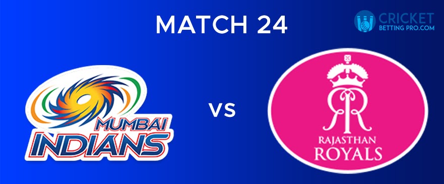 RR vs MI – Match Report 24