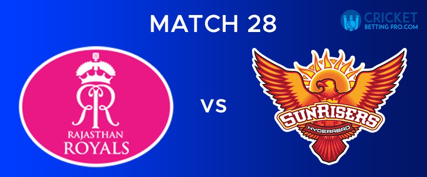 RR vs SRH – Match Report 28