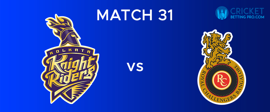 KKR Vs RCB – Match Report 31