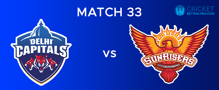 DC vs SRH – Match Report 33